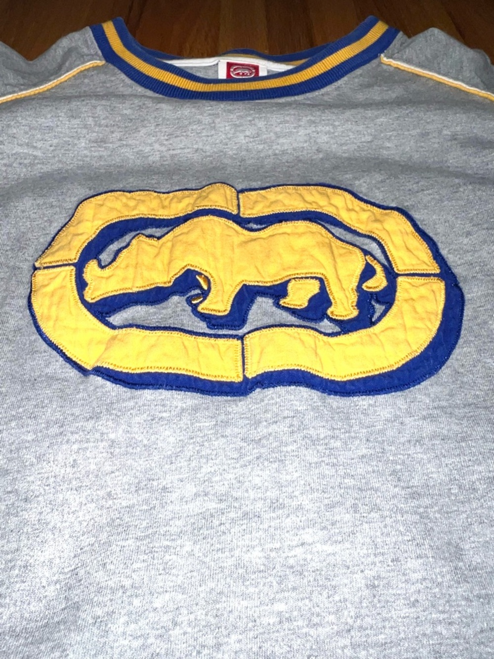 Vintage Y2K Ecko Unltd Men’s XXL Gray T-Shirt 72 Jersey Streetwear Skater Sport - Picture 7 of 10